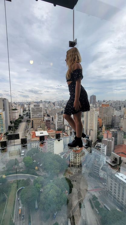 Black Flower Dress