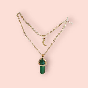 Green Aventurine Pendant Necklace