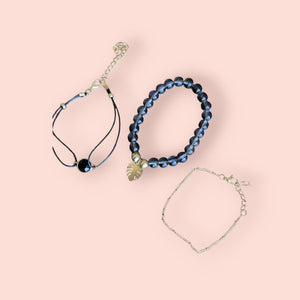 Blue Lokai Bracelet Set