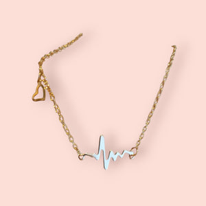 Gold Heartbeat Necklace