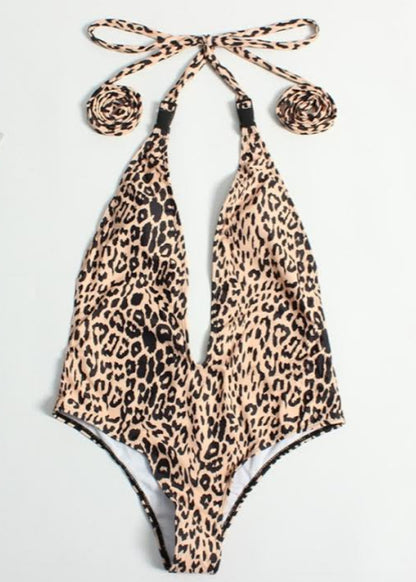 Leopard One Piece Swimsuit