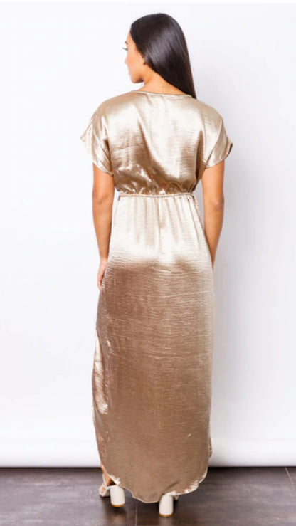 Bronze Maxi Dress
