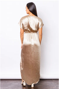 Bronze Maxi Dress