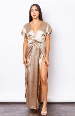 Bronze Maxi Dress
