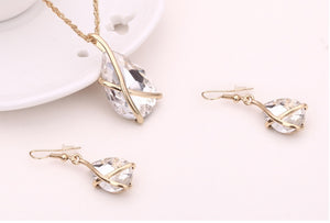 White Crystal Necklace